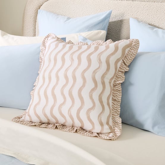Mindi White & Natural Cushion 
