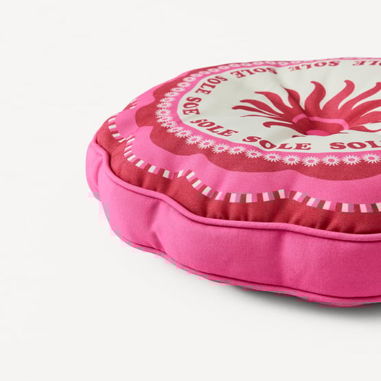 Sole Pink Outdoor Chair Pad