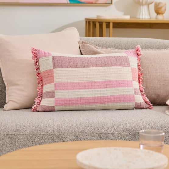 European Collection Pink Bahar Cushion
