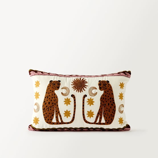 Costa Del Sol Cheetah Cushion