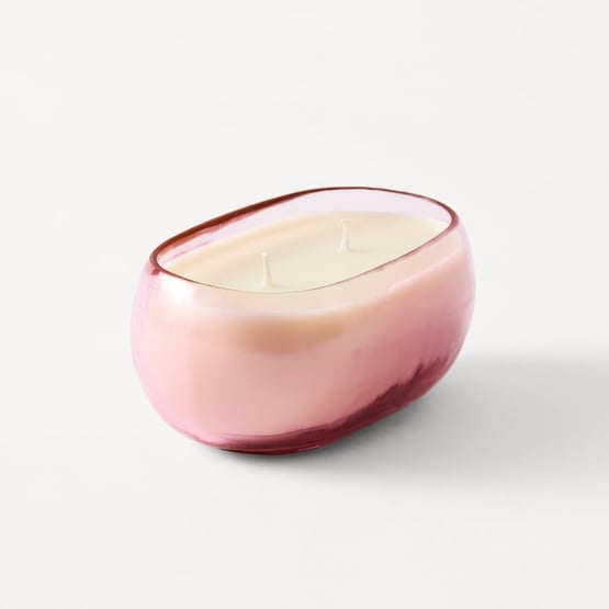 Pluto Peony & Blush Suede Candle 400g