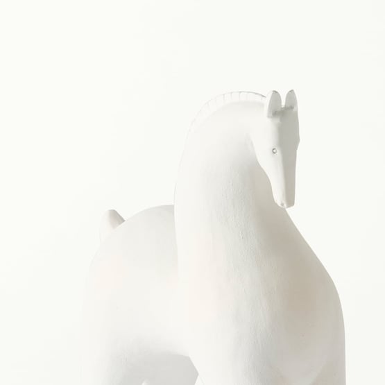 Equus White Tall Statue