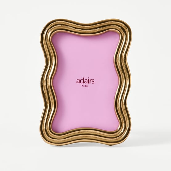 Wavy Gold Frame