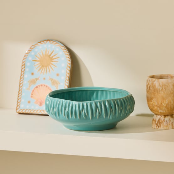 Roma Teal Bowl
