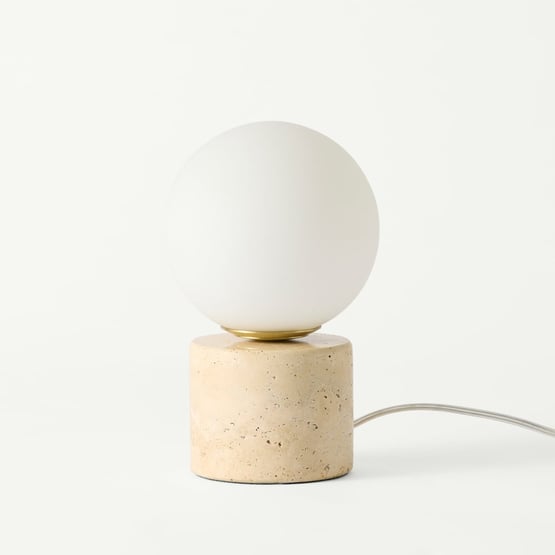 Billy Travertine Table Light