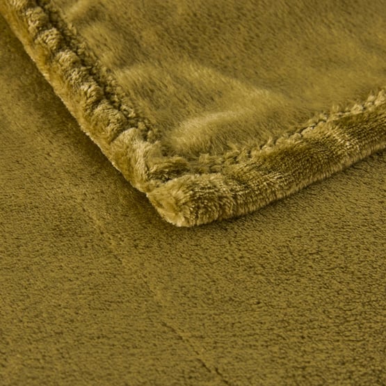 Aspen Moss Fleece Blanket
