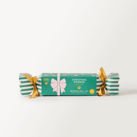 Festive Bon Bon Reindeer Pet Toy