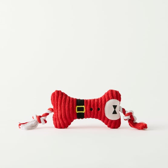 Festive Bon Bon Santa Pet Toy