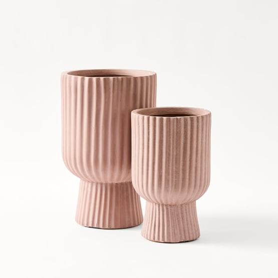 Apollo Blush Pink Indoor & Outdoor Pot