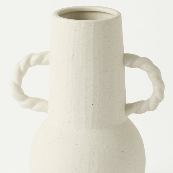Paxos Off White Medium Vase