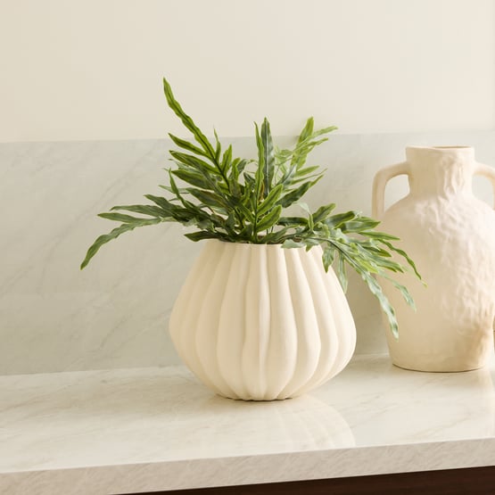 Orb White Pot