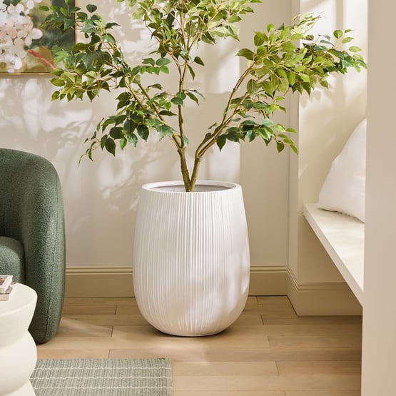 Woollahra White Extra Large Pot