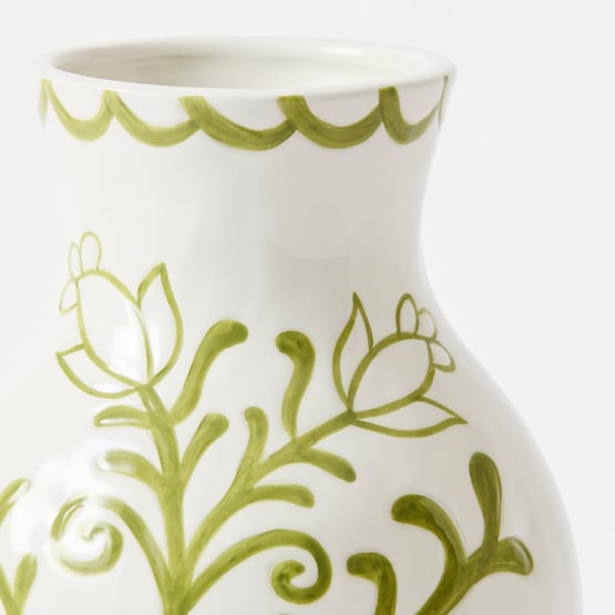 Bijou Green Vase