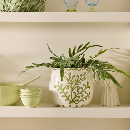 Bijou Green Pot