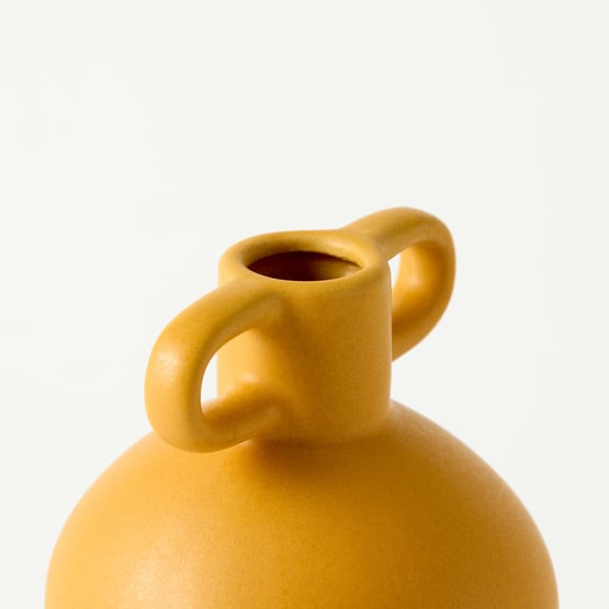 Delos Caramel Bottle Vase
