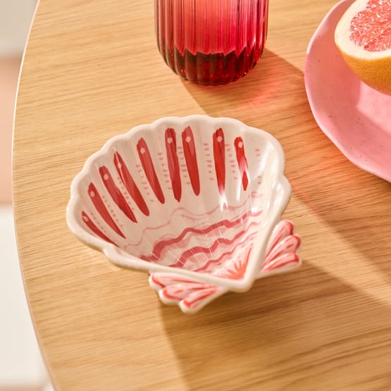 La Mer Coastal Clam Melamine Clam Dish