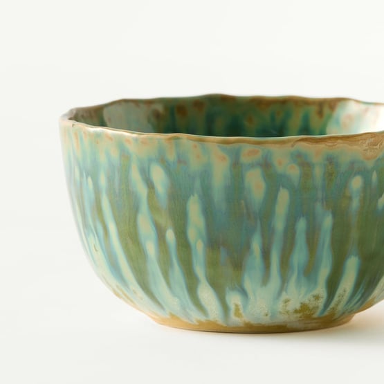 Marine Life Green Bowl
