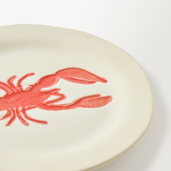 Marine Life Lobster Side Plate