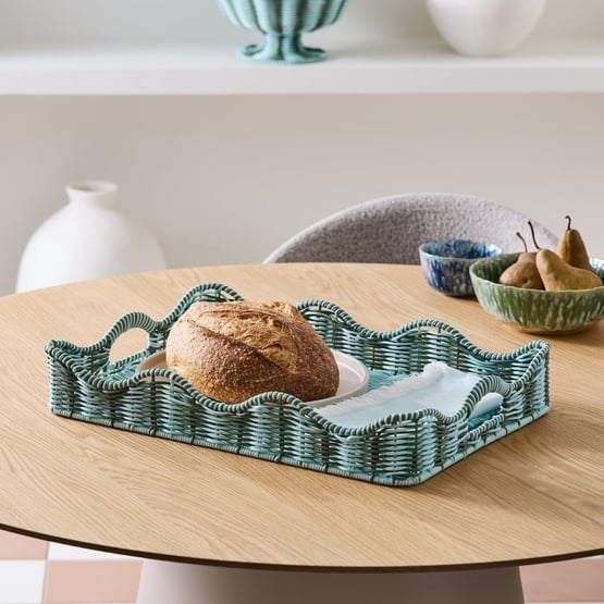 Eden Green & Blue Tray