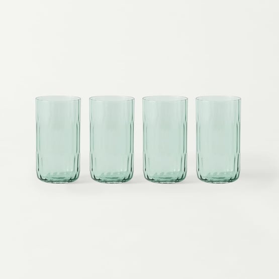 Soho Fern Green Hi-Ball Glass Pack of 4