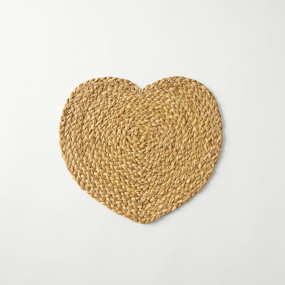 Heart Natural Placemat