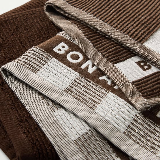 Australian Cotton Chocolate Tea Towel Pack of 3