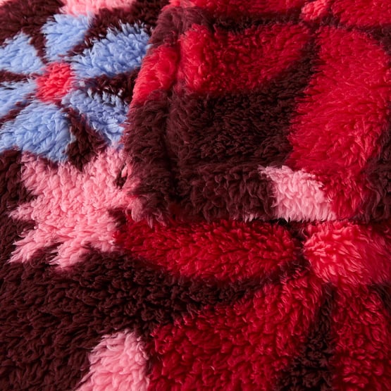 Cloud Adelaide Floral Pinks Blanket