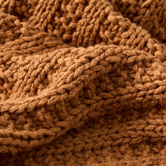 Riley Cashew Knit Throw