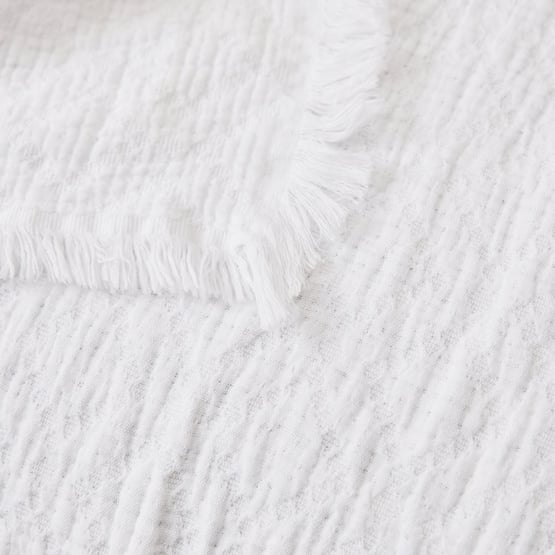Frome White Blanket