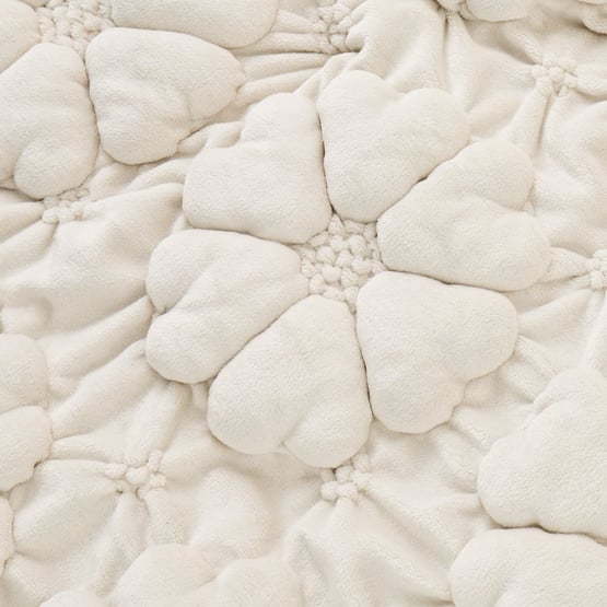 Moonflower Natural Throw