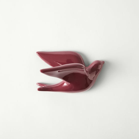 Flying Swallow Cherry Birds Set of 3