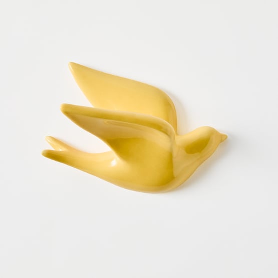 Flying Swallow Lemon Birds Set of 3