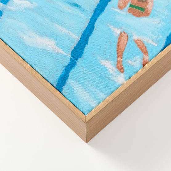 Summer Days Bondi Icebergs Canvas