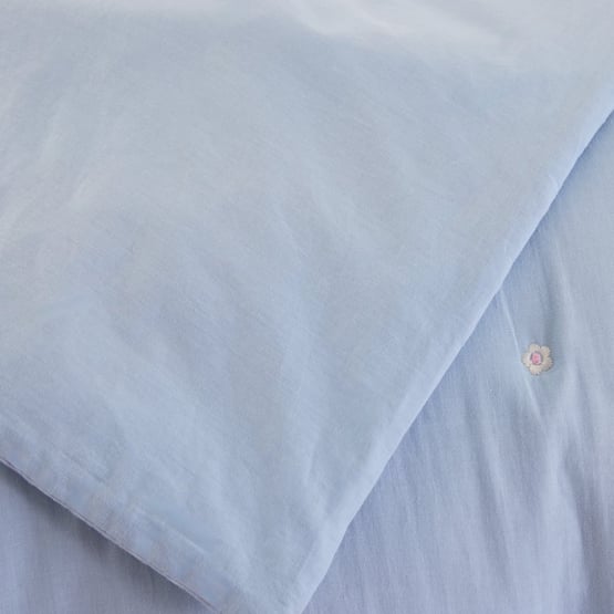 Heirloom Everbloom Chambray Coverlet