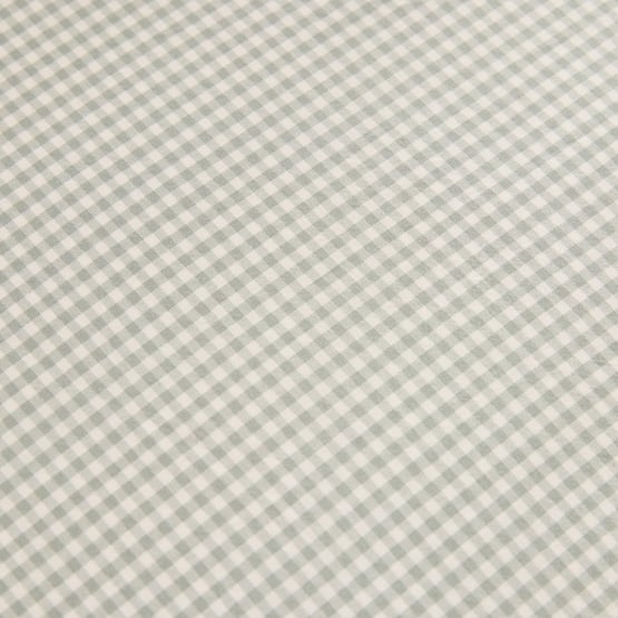 Tully Gingham Sage Fitted Sheets Pack of 2