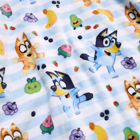 BBC Bluey Play Time Printed Hooded Beach Towel