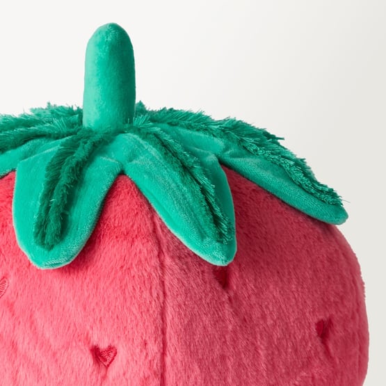 Furry Strawberry Cushion