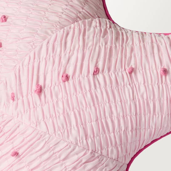 Pink Star Fish Cushion