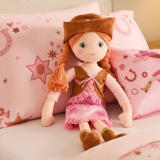 Cowgirl Brown Snuggle Friend