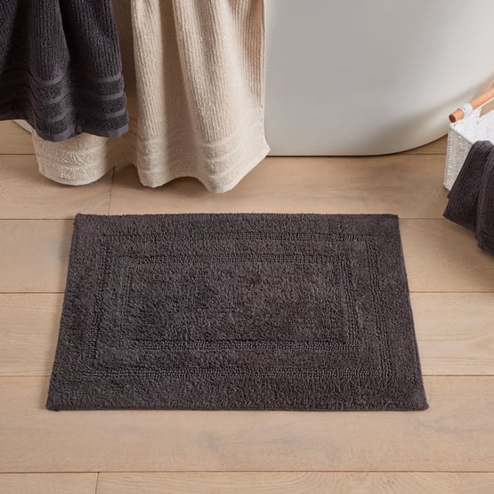 Regent Granite Reversible Cotton Apartment Bath Mat