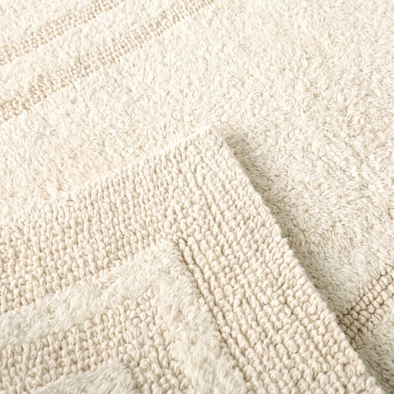 Regent Stone Reversible Cotton Bath Mat