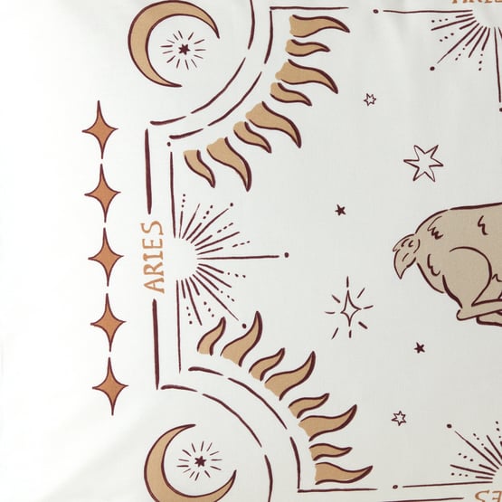 Zodiac Rust Aries Pillowcases 
