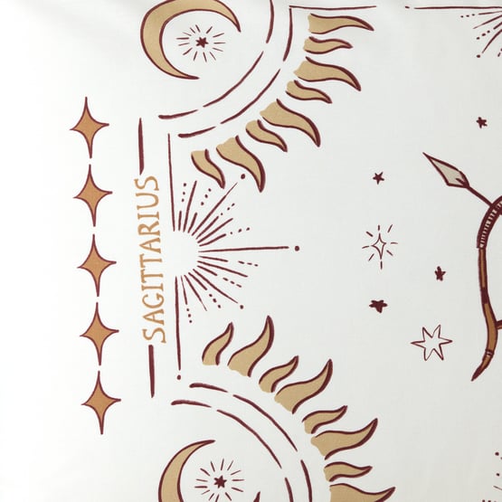 Zodiac Rust Sagittarius Pillowcases 