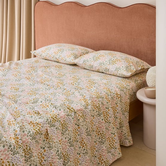 Posy Floral Multi Flannel Sheet Separates