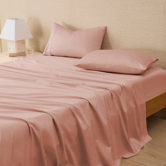 Worlds Softest Cotton Pink Glow Sheet Set 