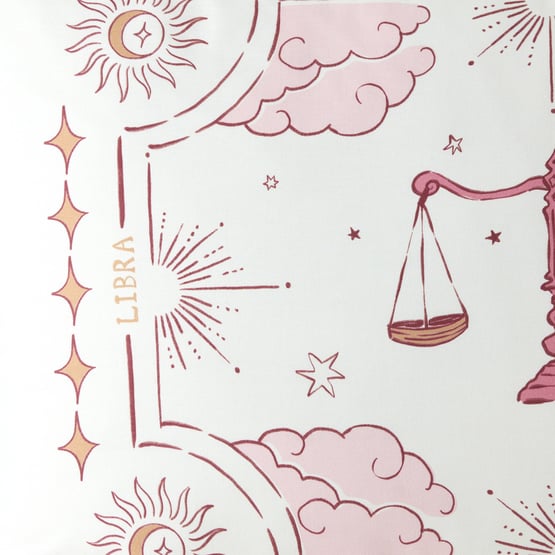 Zodiac Pink Libra Pillowcases