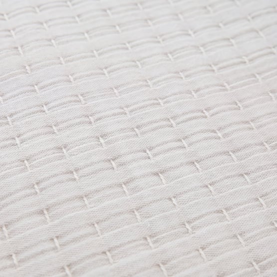 Lewis White Quilted Pillowcases