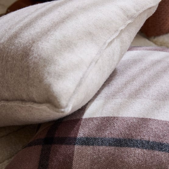 Tablelands Australian Wool Winter Wheat Long Cushion