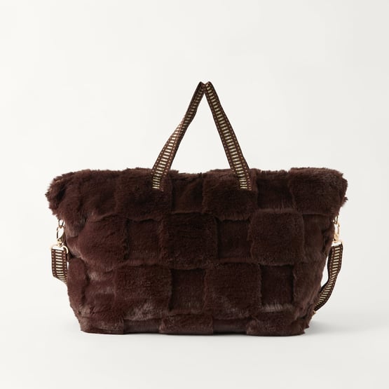  Clea Chocolate Overnight Bag