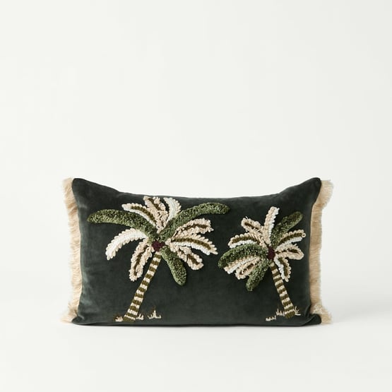 Kaia Ivy Palm Cushion